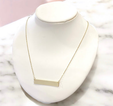 Bar necklace