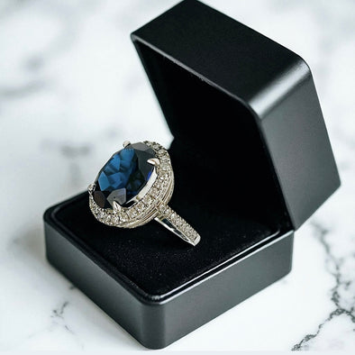 Bague en saphir