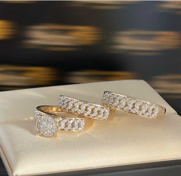 Roxie wedding rings