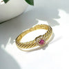 Mini heart ring