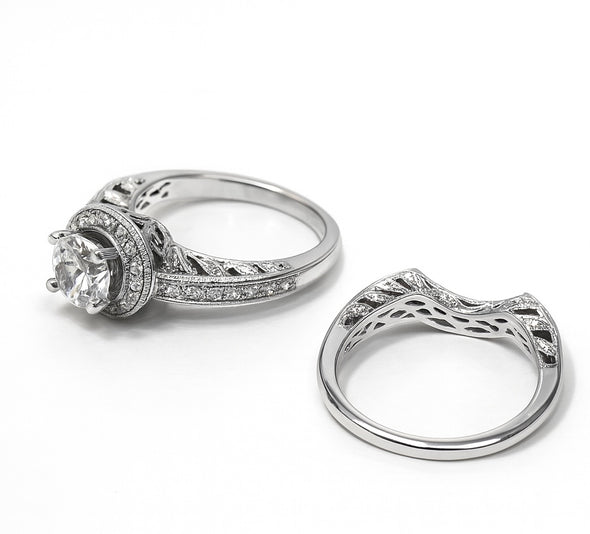 Sandra wedding rings