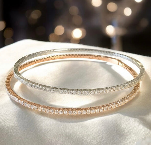 Bracelet de tennis en diamant