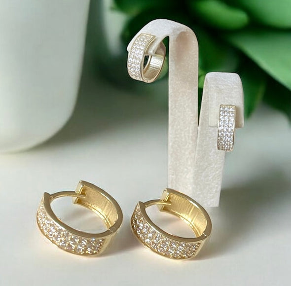 Huggie earrings