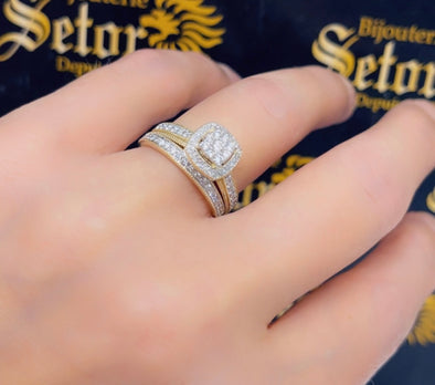 Barbara diamondwedding rings