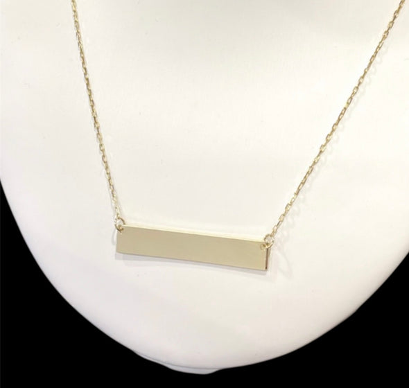 Bar necklace