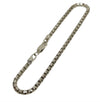 White gold box bracelet