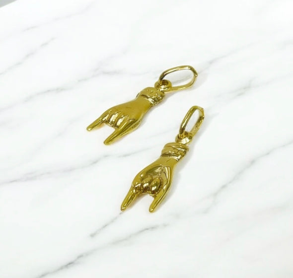Mini protection hand charm