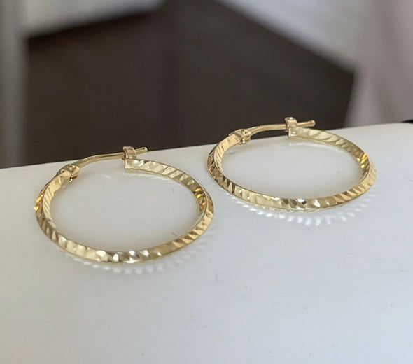 Boucles d’oreilles créoles