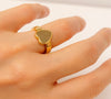 Heart signet ring