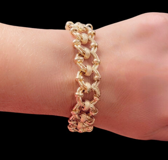 Chain link bracelet