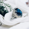 Bague en saphir
