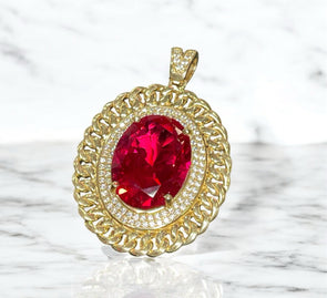 Red pendant