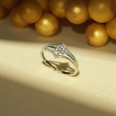 Amelia diamond ring