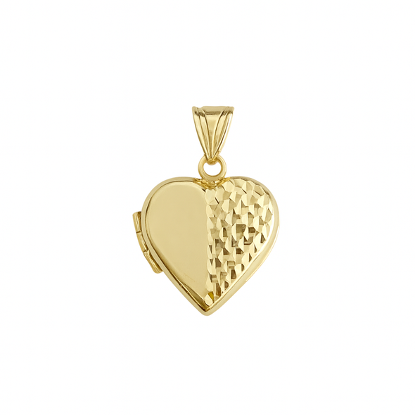 Heart locket pendant