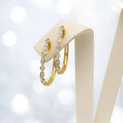 Canadian diamond earrings