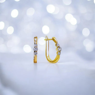 Canadian diamond earrings