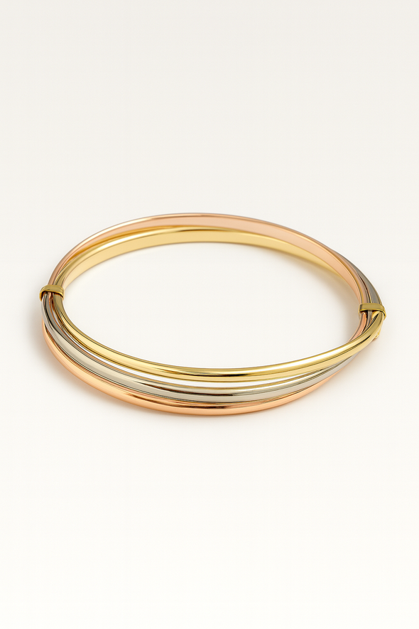 Three colours bangle