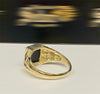 Black onyx ring