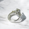 Sisi platinum ring