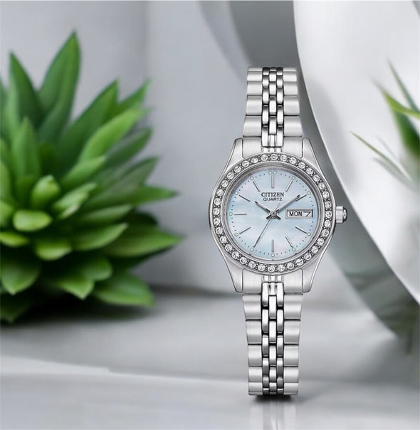 Ladies' Citizen Crystal Accent Watch