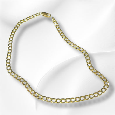 Gourmet link ankle chain