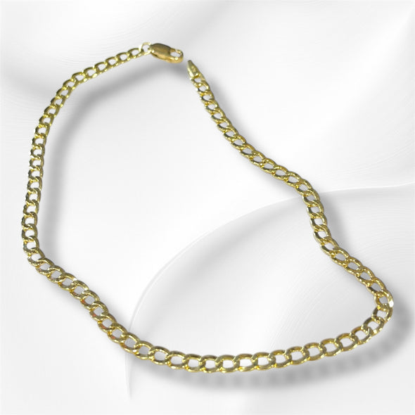 Gourmet link ankle chain