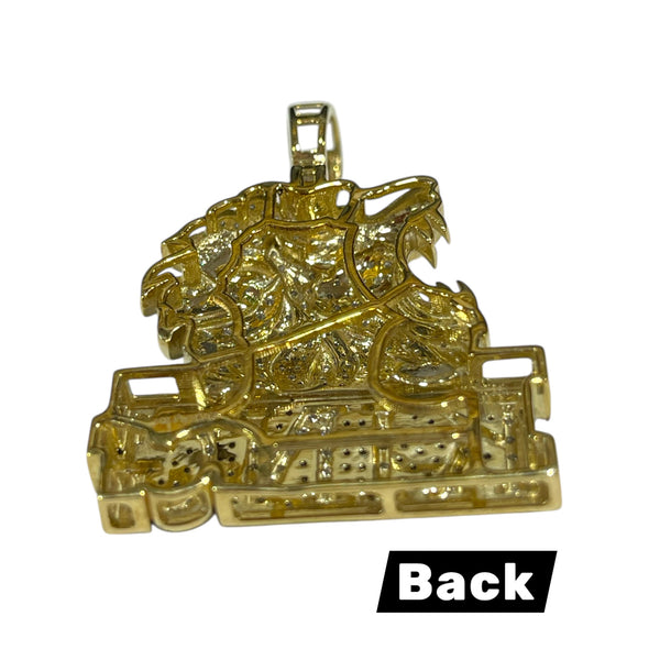 King of the jungle pendant