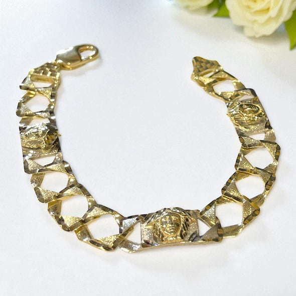 Medusa head bracelet