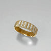 Lab grown diamond band
