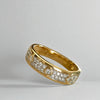Lab grown diamond band