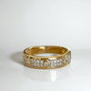 Lab grown diamond band