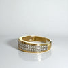 Lab grown diamond band