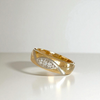 Lab grown diamond band