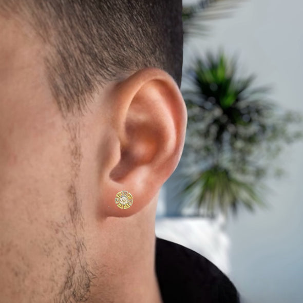 Versus stud earrings