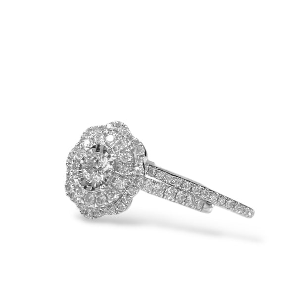 Iris wedding rings