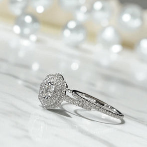 Iris wedding rings