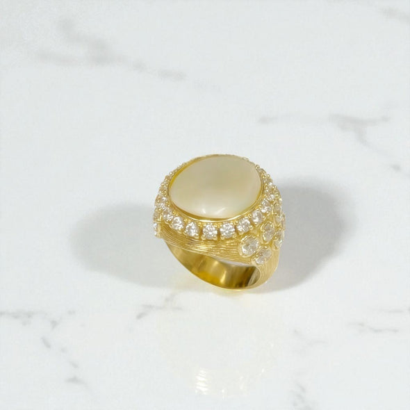 Perla cocktail ring