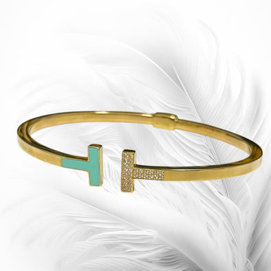 Turquoise bangle bracelet