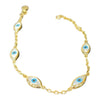 Evil eye bracelet