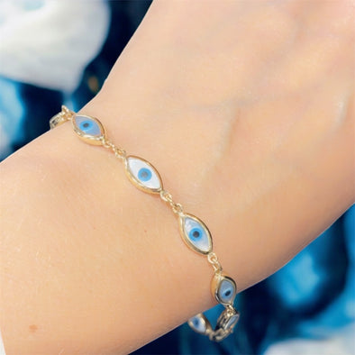 Evil eye bracelet