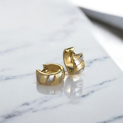 Lenny huggie earrings