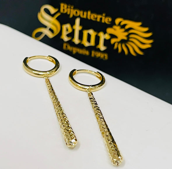 Clarisse drop earrings E290 - Bijouterie Setor
