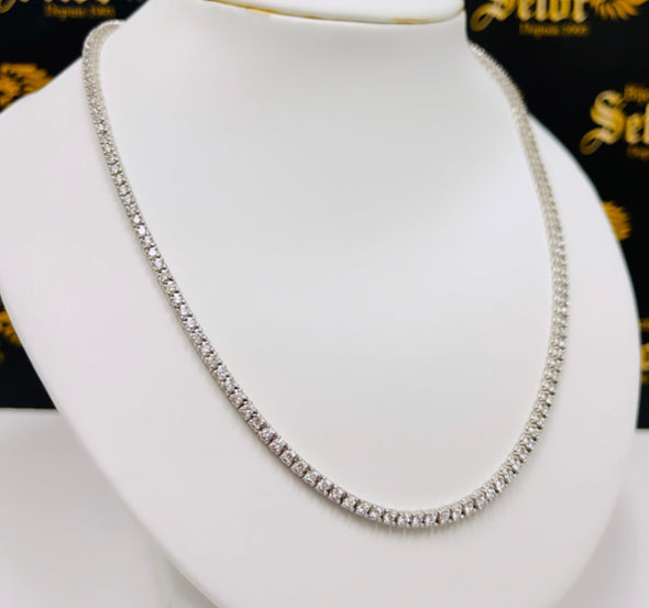Diamond Riviera necklace DC034 - Bijouterie Setor