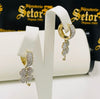 Dangling clover earrings E264 - Bijouterie Setor