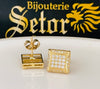 Caleb diamond earrings DE023 - Bijouterie Setor