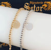 Bracelet de perles en forme de coeur WB28 - Bijouterie Setor