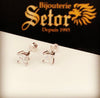 Boucles d'oreilles diamant taille princesse DE014 - Bijouterie Setor