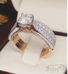 Asya diamond rings DWR017 - Bijouterie Setor