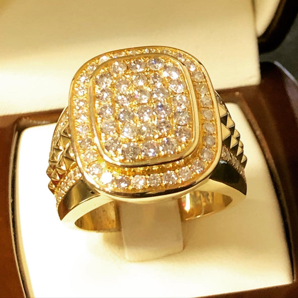 Rami men’s diamond ring MDR003 - Bijouterie Setor