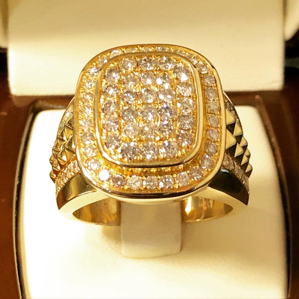 Rami men’s diamond ring MDR003 - Bijouterie Setor